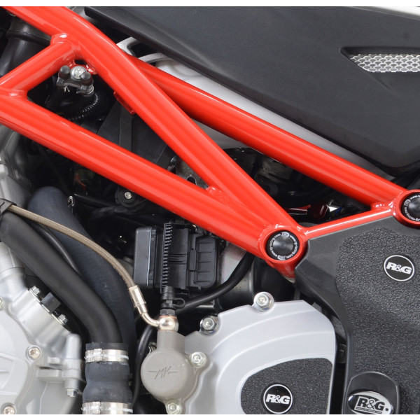 R&G Frame Plug for MV Agusta Brutale 1090, 1090R, 1090RR '13- (RHS Mid Frame)